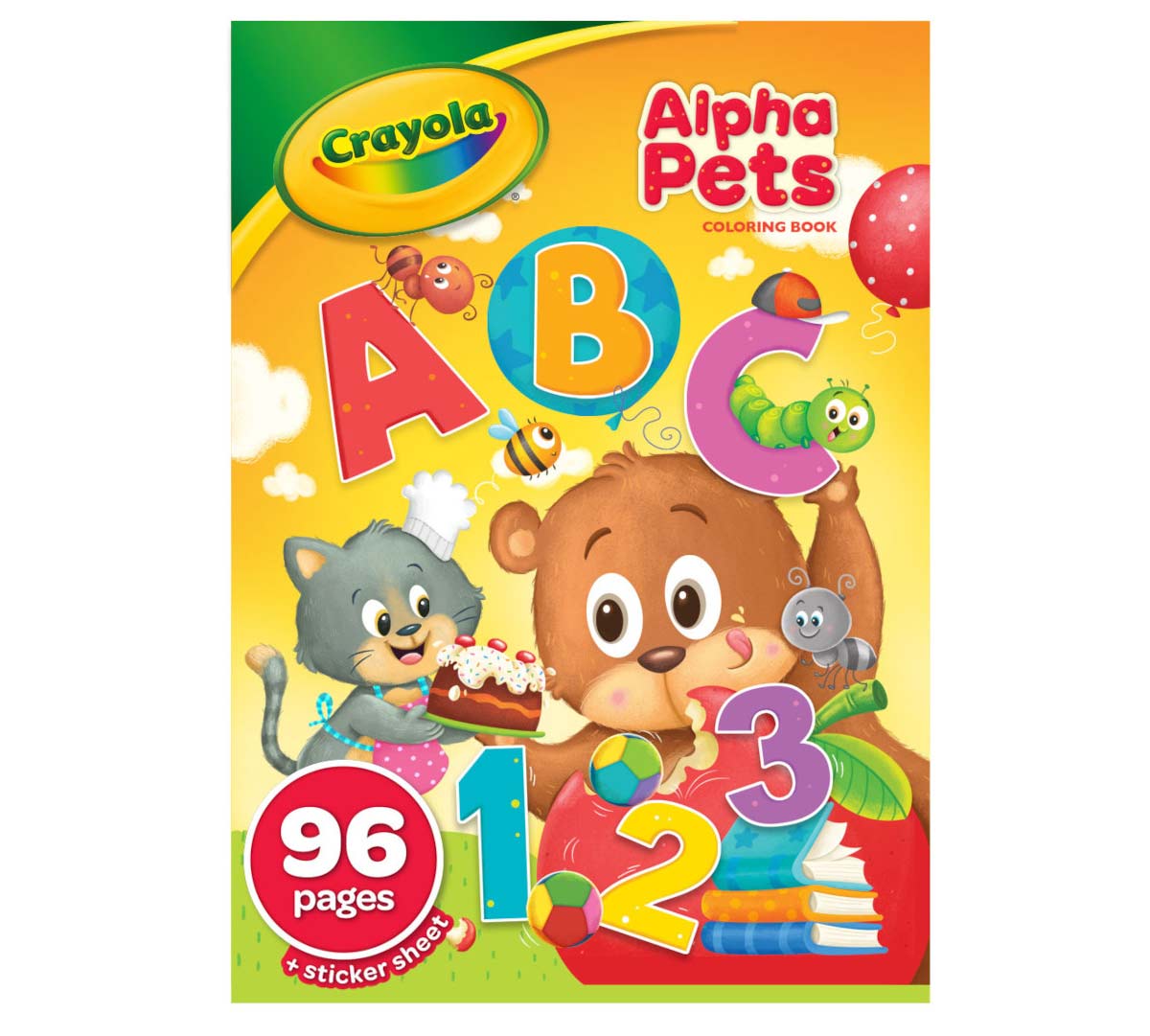 Alpha Pets Coloring Book front cover