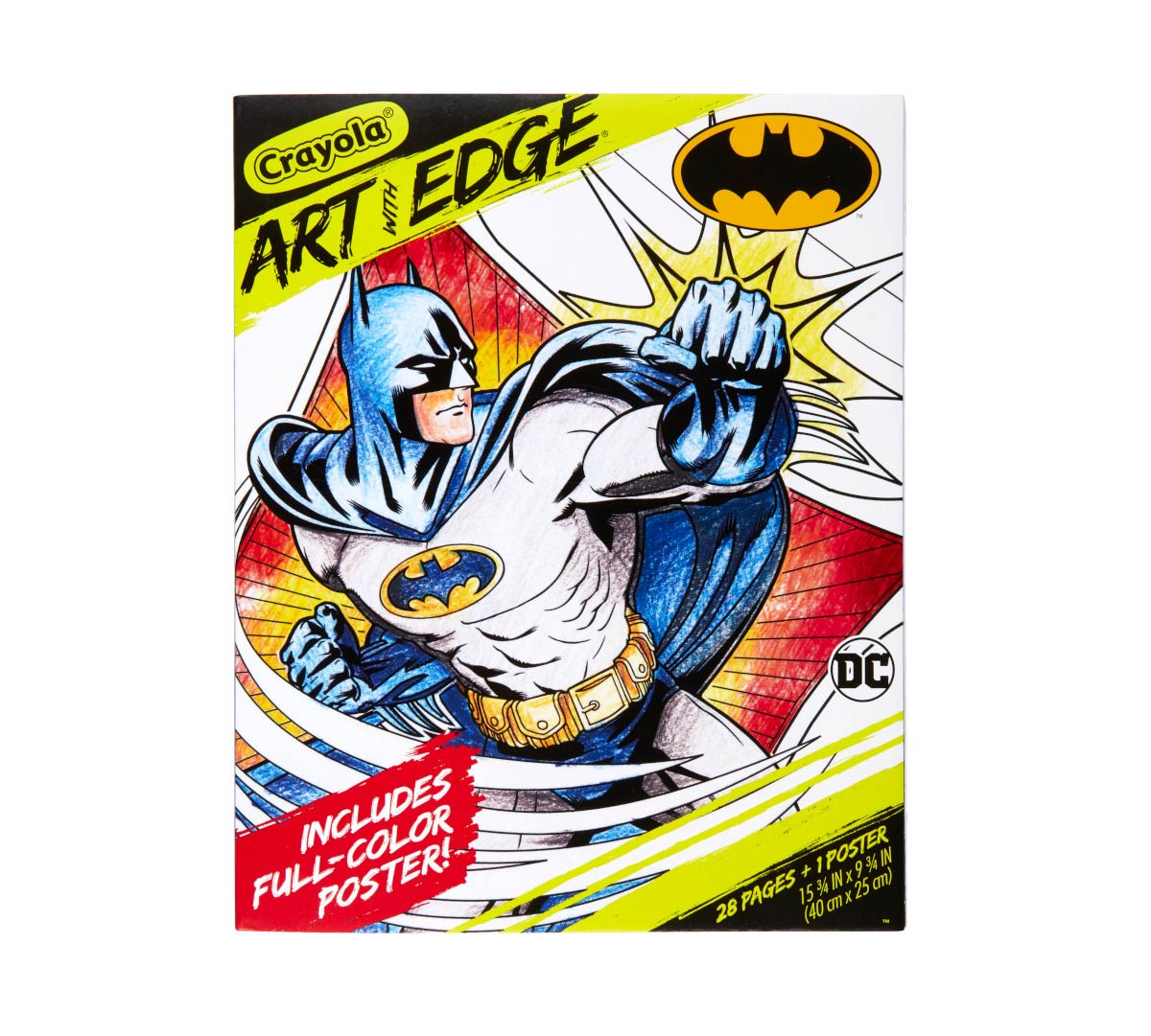 Batman Coloring Pages front view