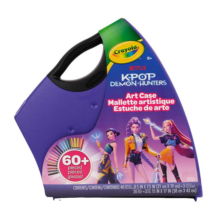 K-Pop Demon Hunters Art Case front view