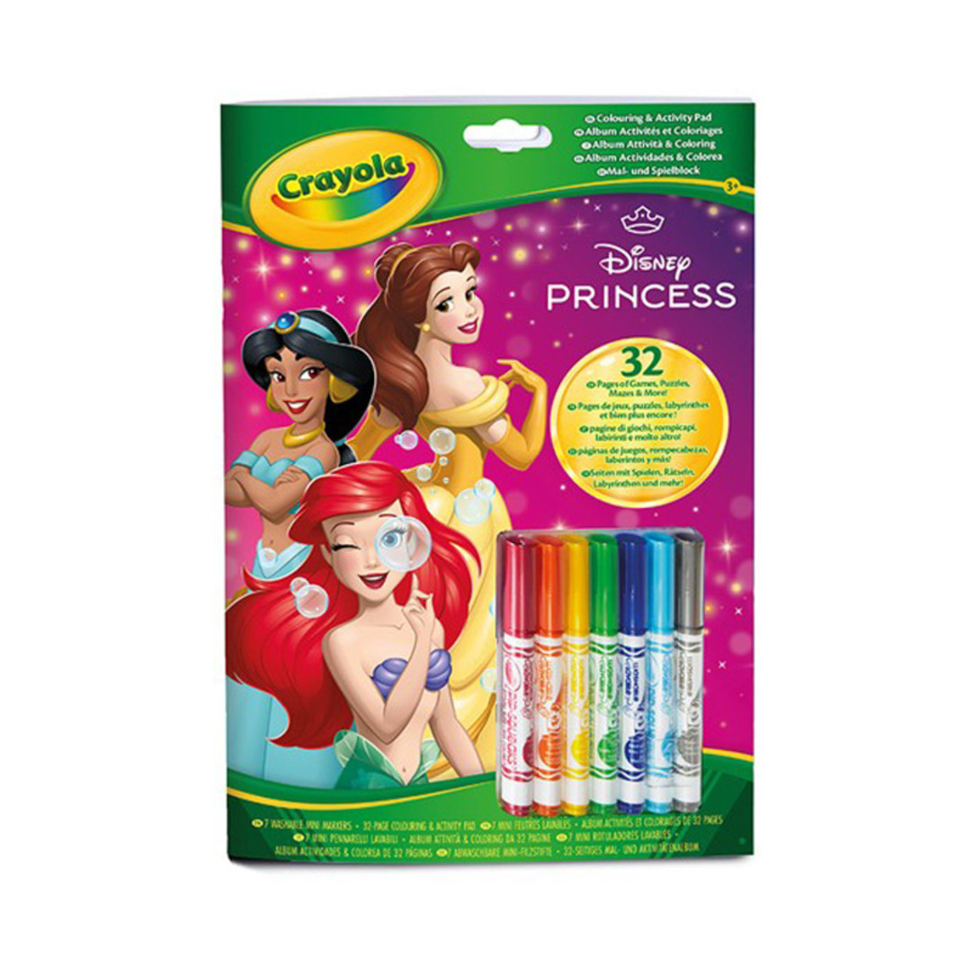 Album Attivit & Coloring - Disney PrincipesseFront view