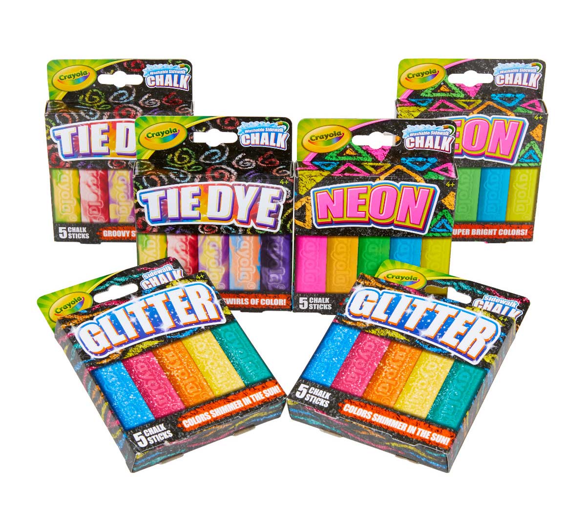 Chalk-Bundle front view of all chalk included