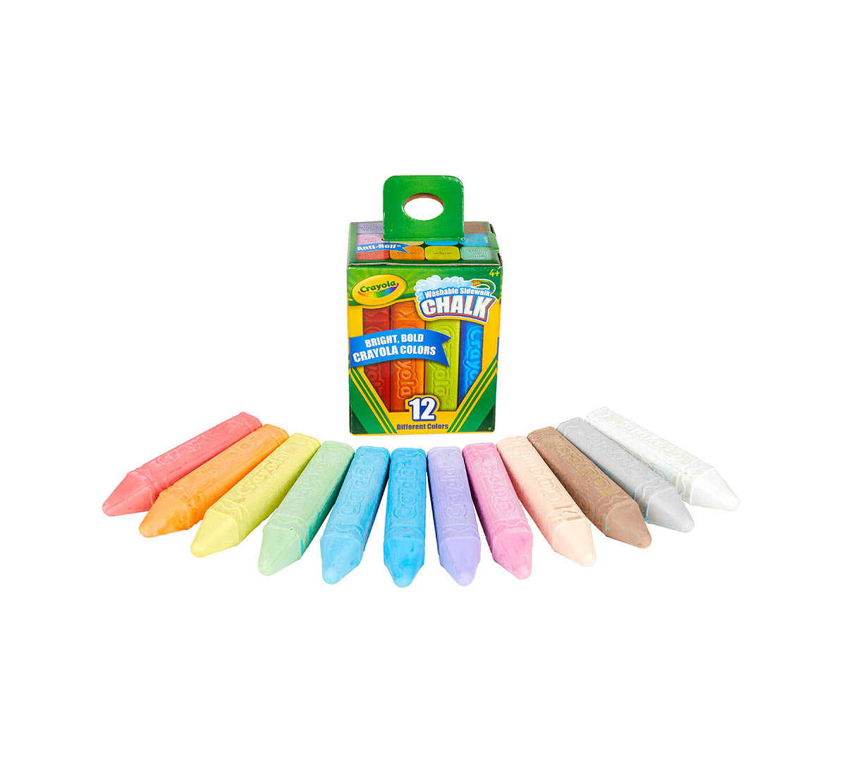 Washable Sidewalk Chalk 12ct