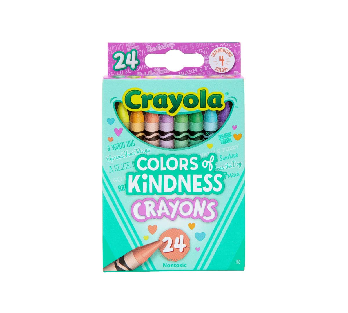 Colors of Kindness Crayons front view