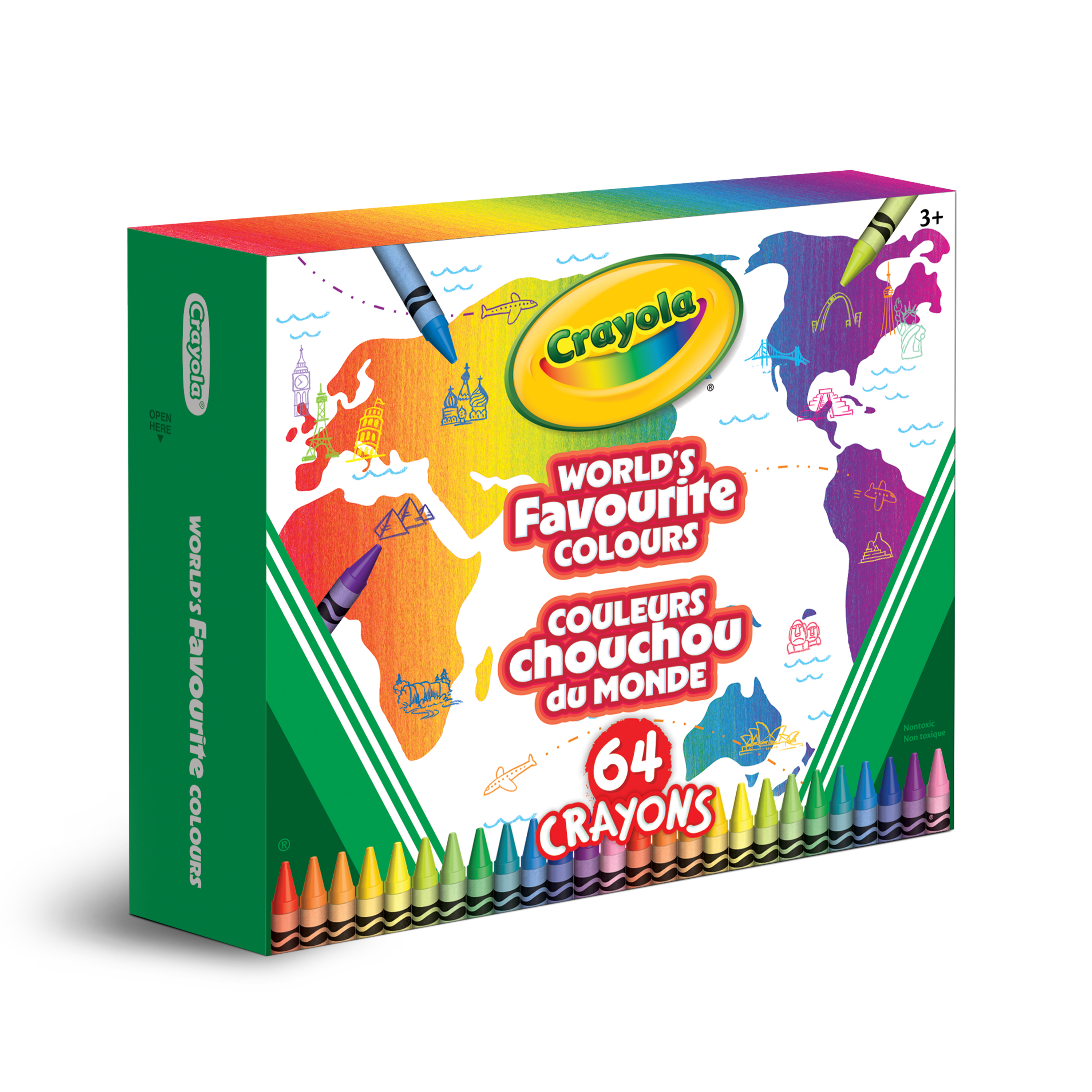 Worlds Favourite Crayons side