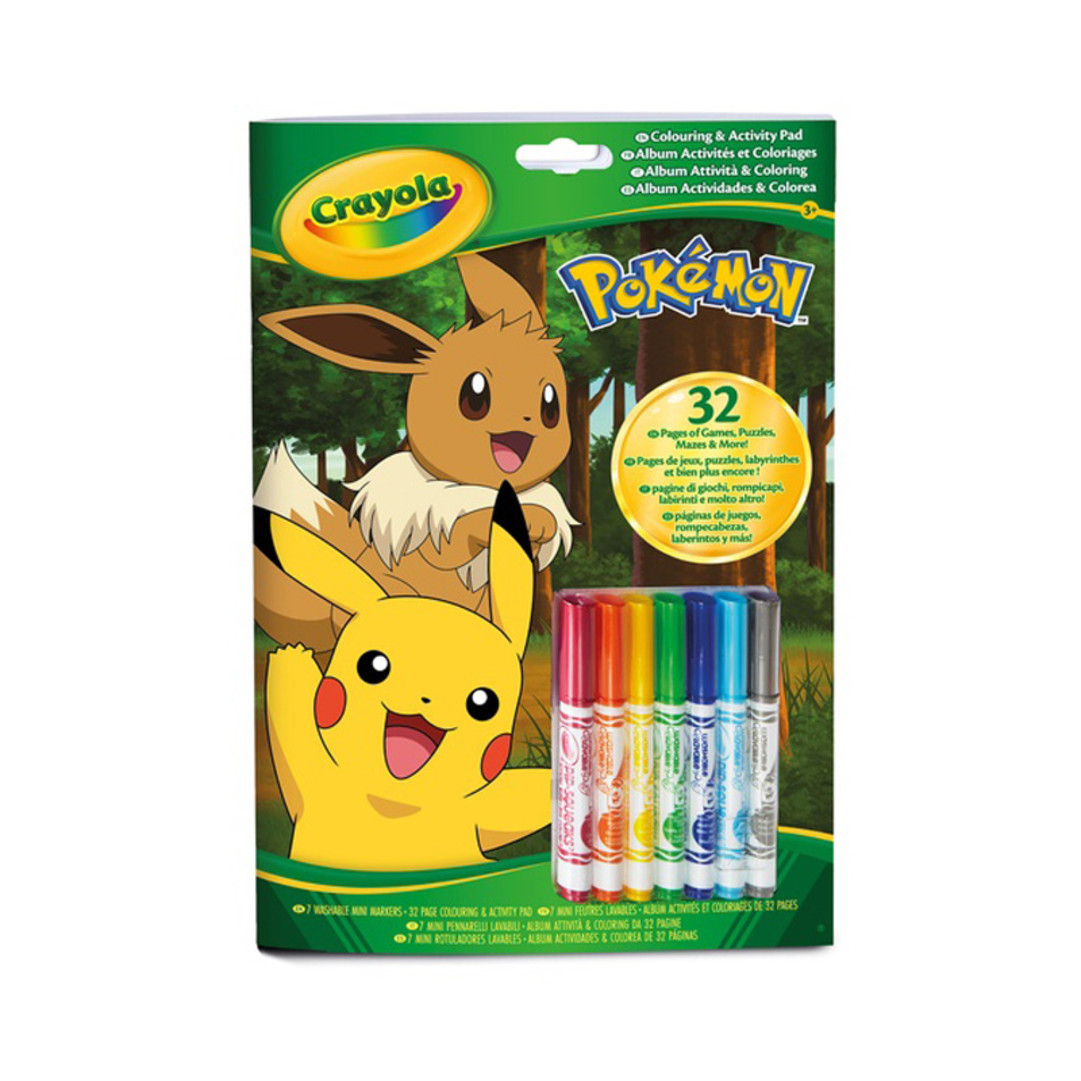 Album Attivit & Coloring - PokmonFront view