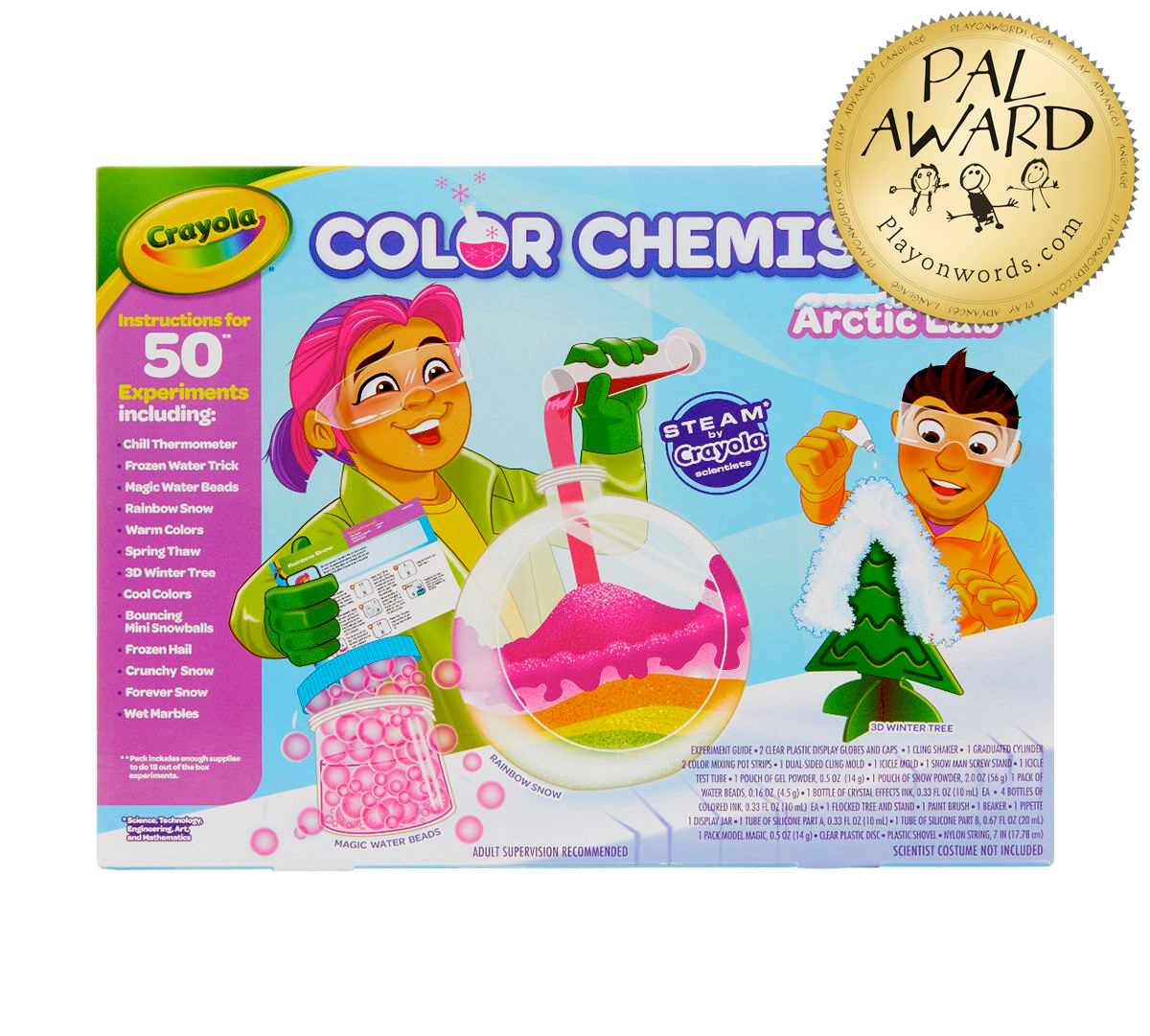 Arctic Color Chemistry Lab Set Front View