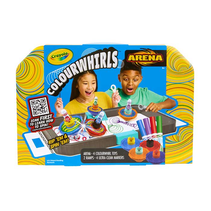 Colourwhirls Arena front view.