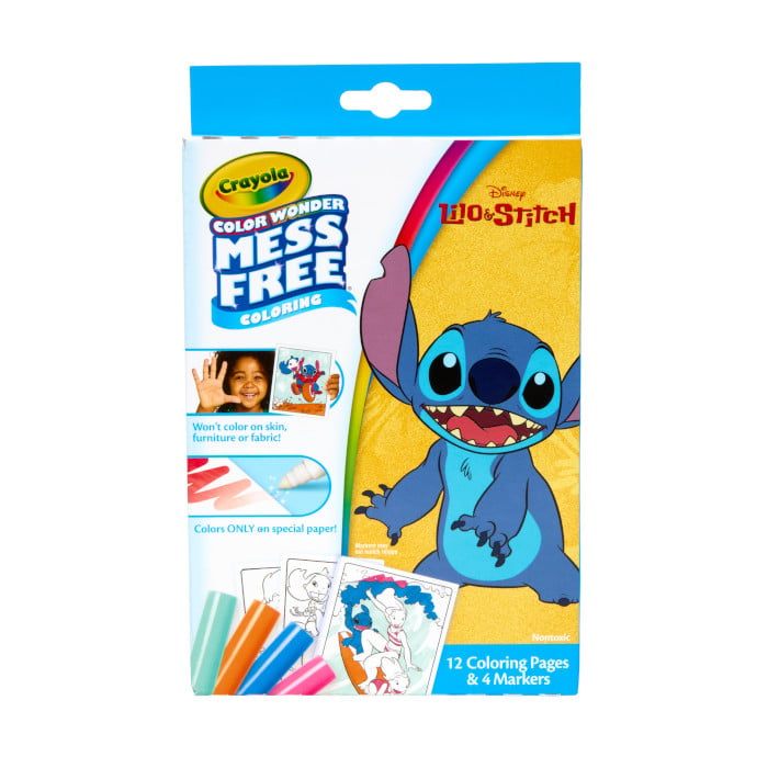 Color Wonder Mini Box Set, Lilo & Stitch front view.