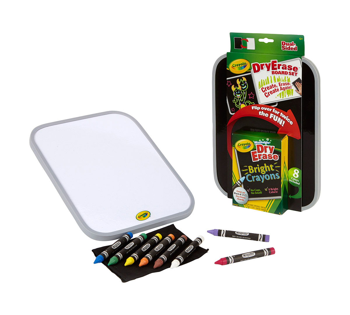 Dual Sided Dry Erase board White and black board