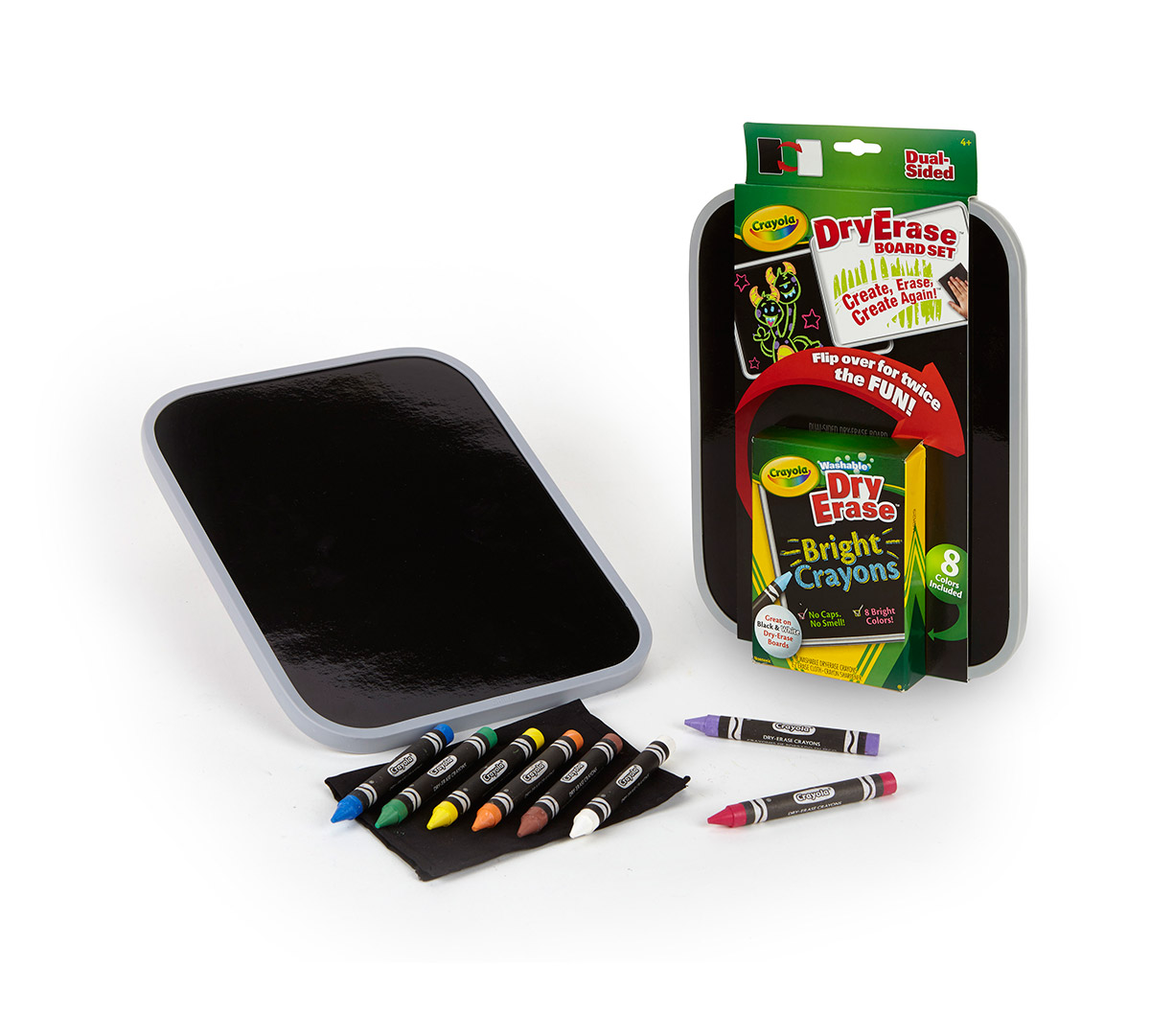 Dual Sided Dry Erase board black board
