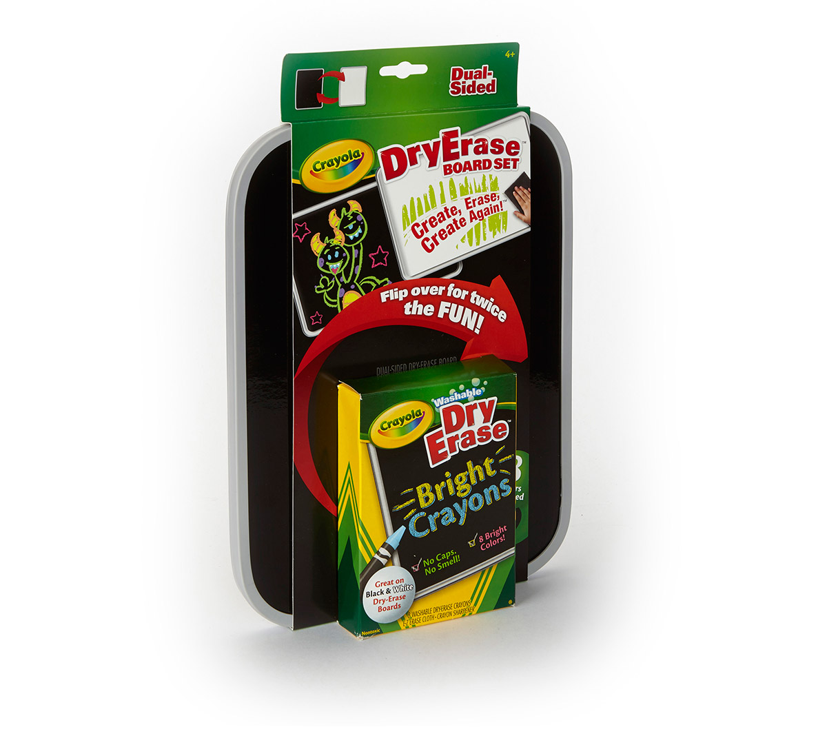Dual Sided Dry Erase board right angle