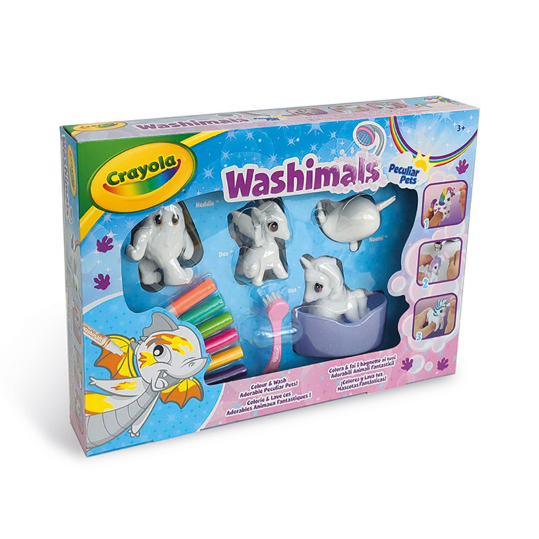 Washimals Peculiar Pets - Set attività vista frontale
