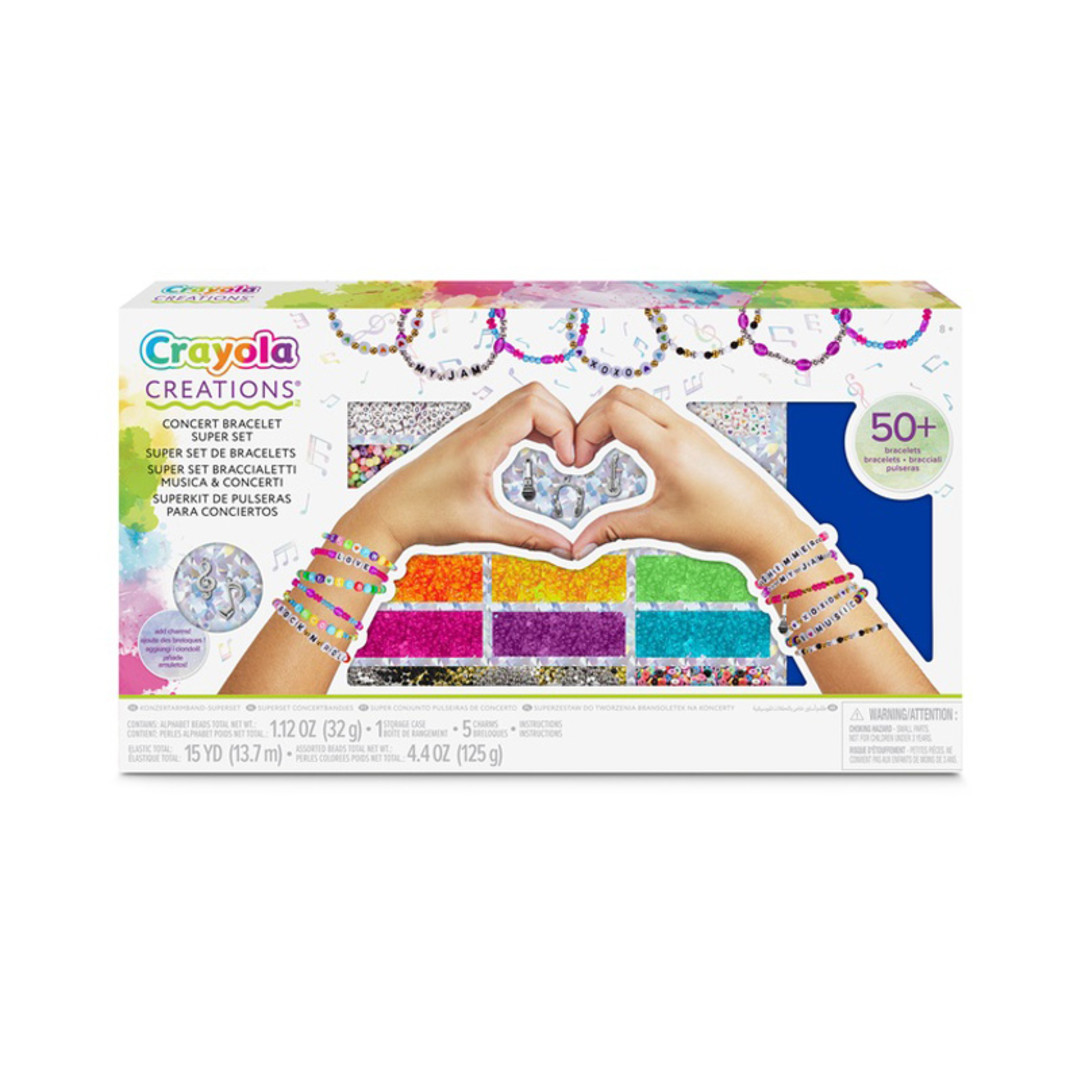 Creations - Super set braccialetti musica & concerti vista frontale