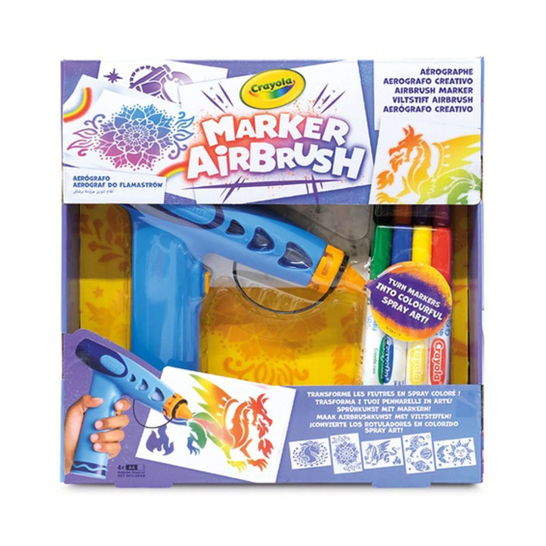 Crayola Marker Airbrush front view.