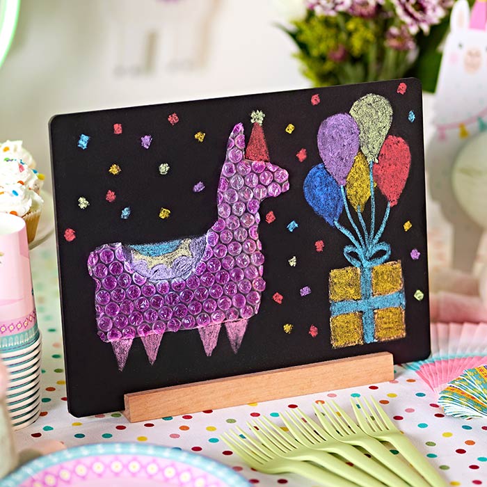 Chalkboard Llama