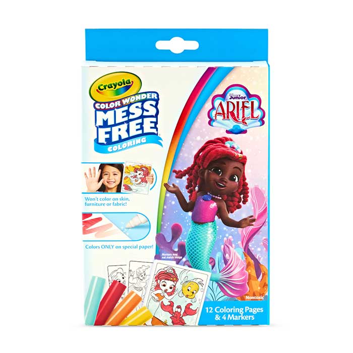 Color Wonder Mini Box Set, Ariel front view.