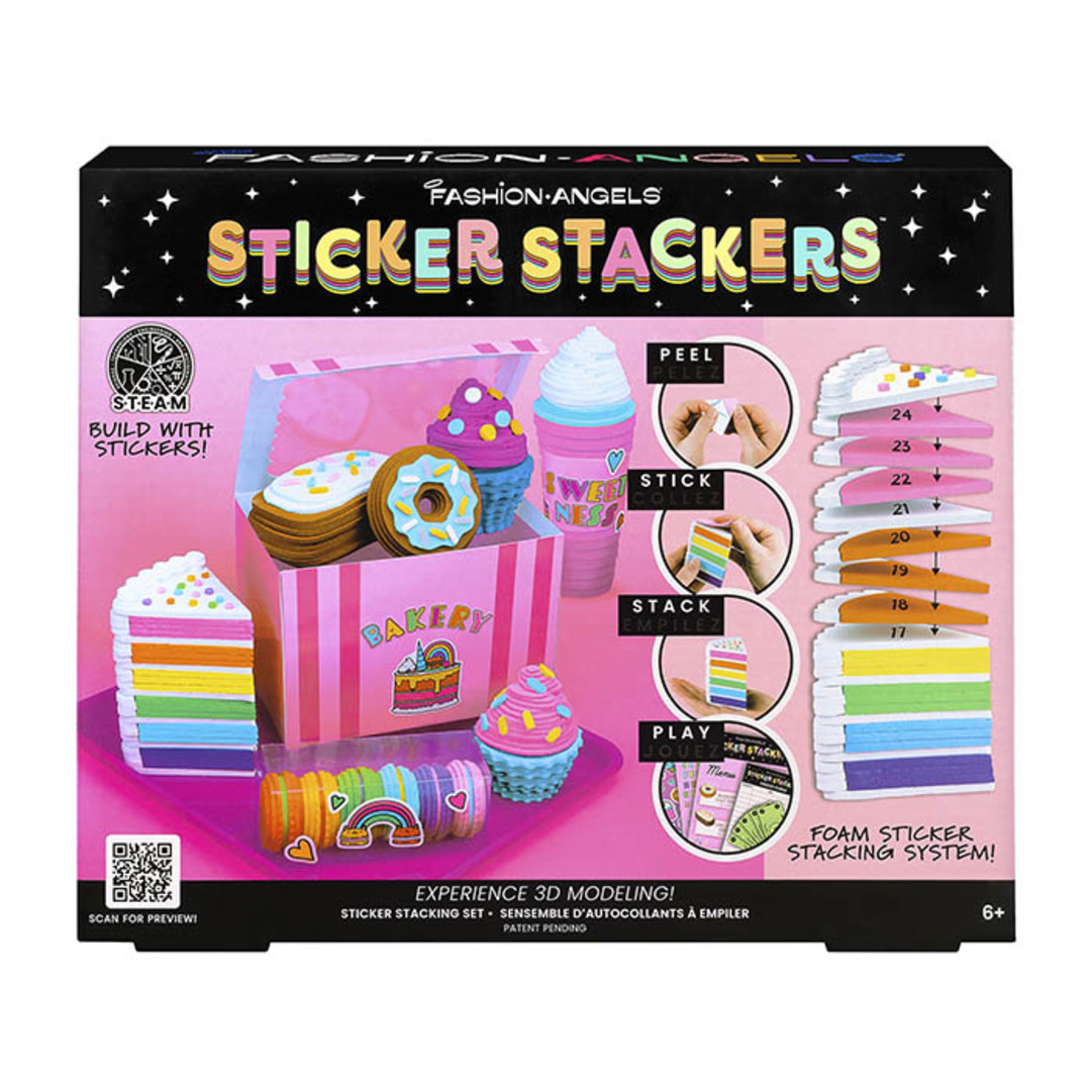 FA STICKERS STACKERS BAKERY Front view