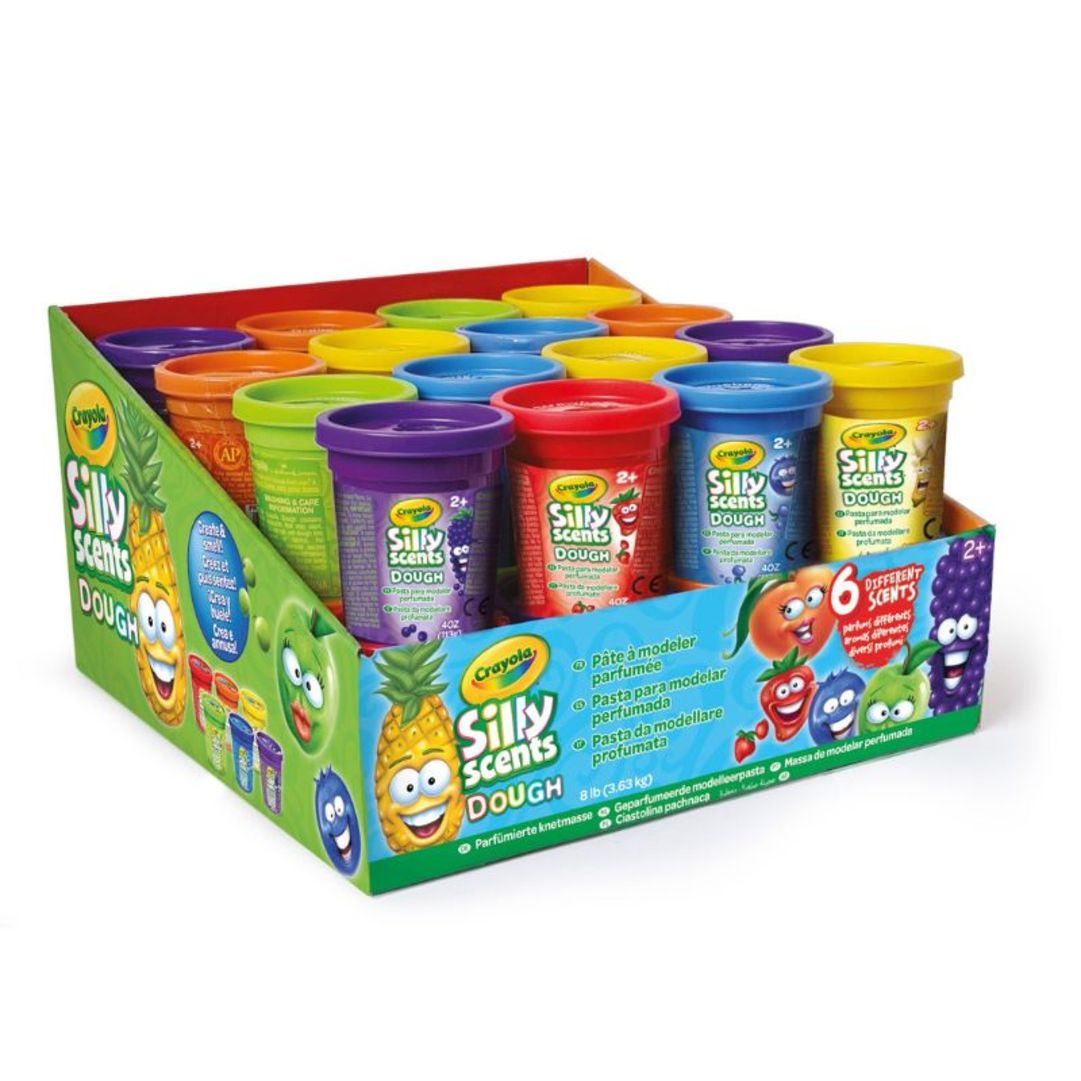 Silly Scents  Dough- Pasta da Modellare Profumata- Barattolino (113gr) in Display da Banco vista frontale