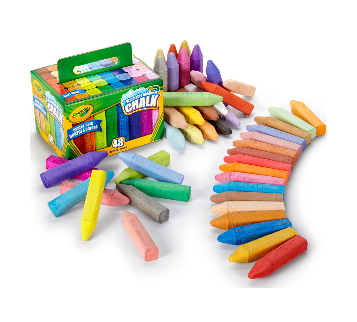Sidewalk Chalk  48 Count Chalk Out of Package