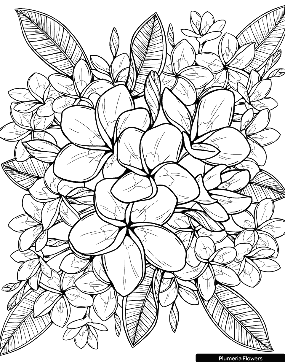Plumeria Flowers